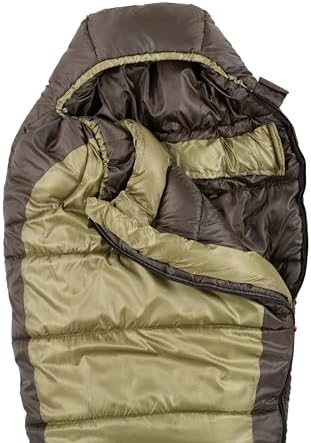 Coleman North Rim 0°F Big & Tall Sleeping Bag, Cold-Weather Mummy Sleep Sack with No-Snag Zipper & Adjustable Hood for Warmth & Ventilation, Large Camping Sleeping Bag - Image 3